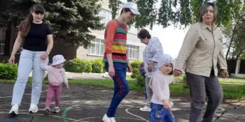 Прогулка в детском саду!
