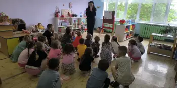 Минутка безопасности с работником МЧС!