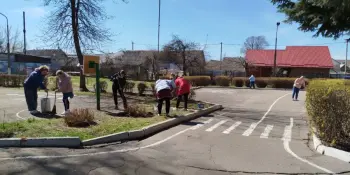 Наведение порядка на территории